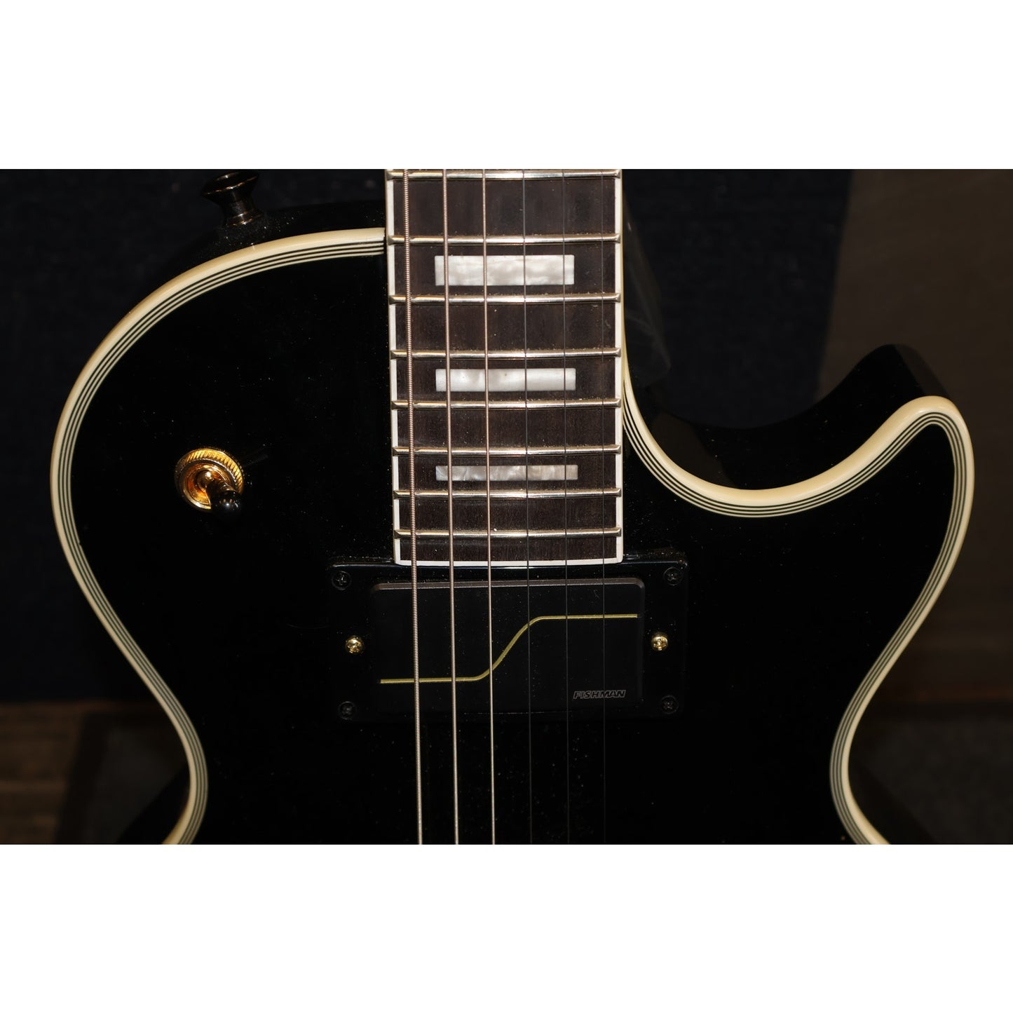 Epiphone Les Paul Matt Heafy MKH Orgins Custom Electric Guitar, 6 String, Ebony