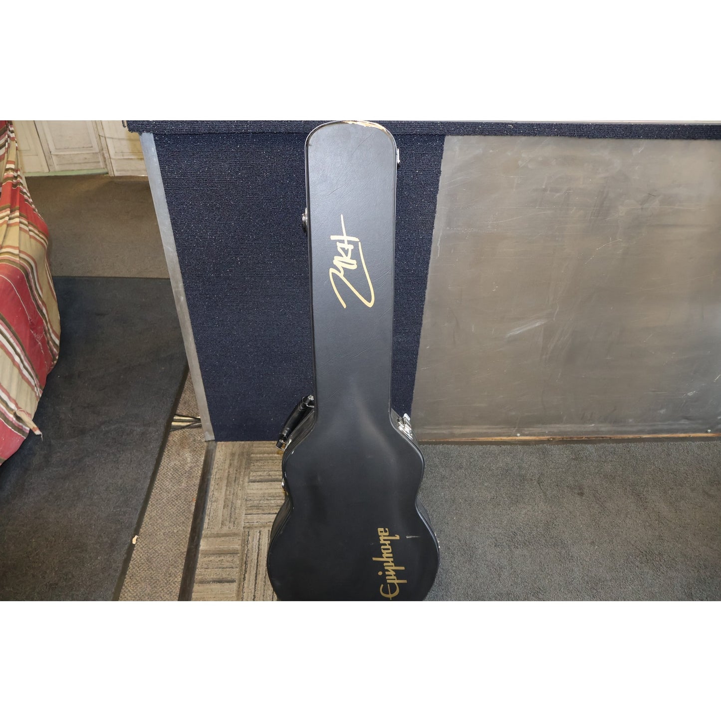 Epiphone Les Paul Matt Heafy MKH Orgins Custom Electric Guitar, 6 String, Ebony