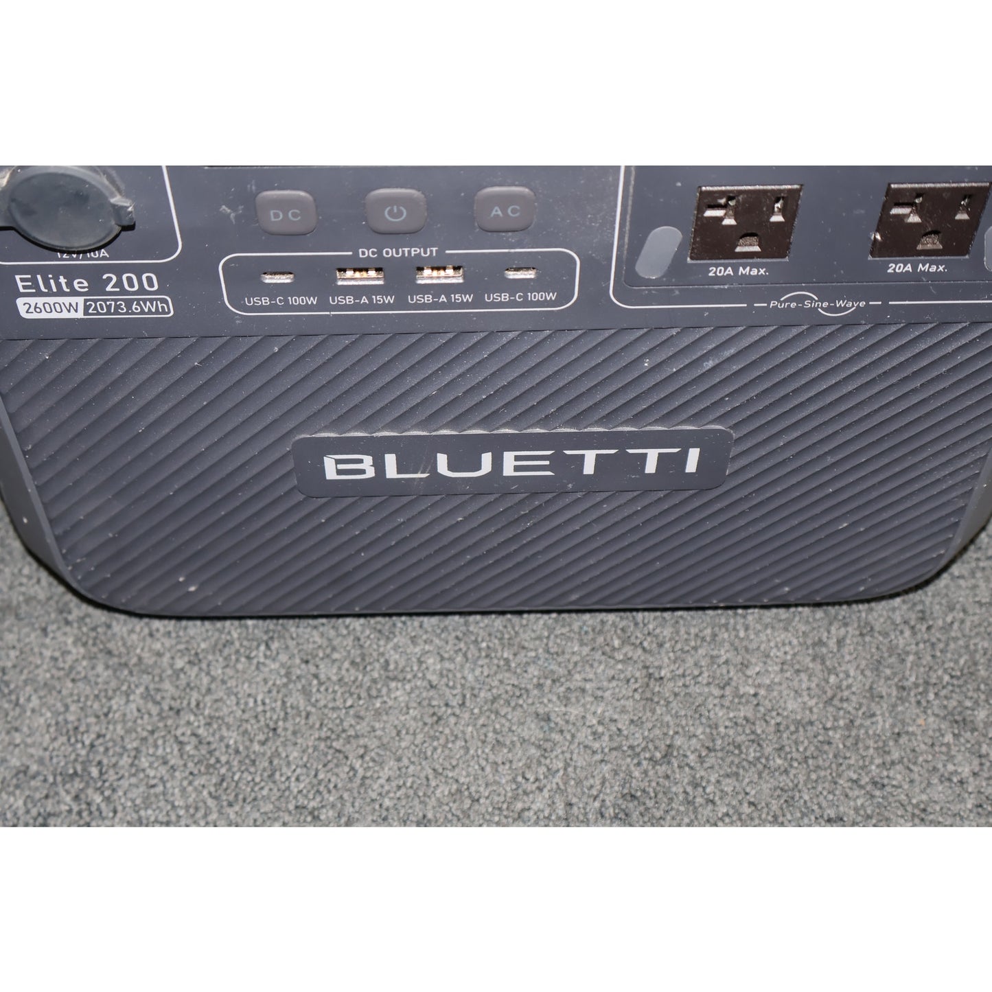 Bluetti Elite 200 V2 Solar Generator Power Station with 2 - 200W Solar Panels