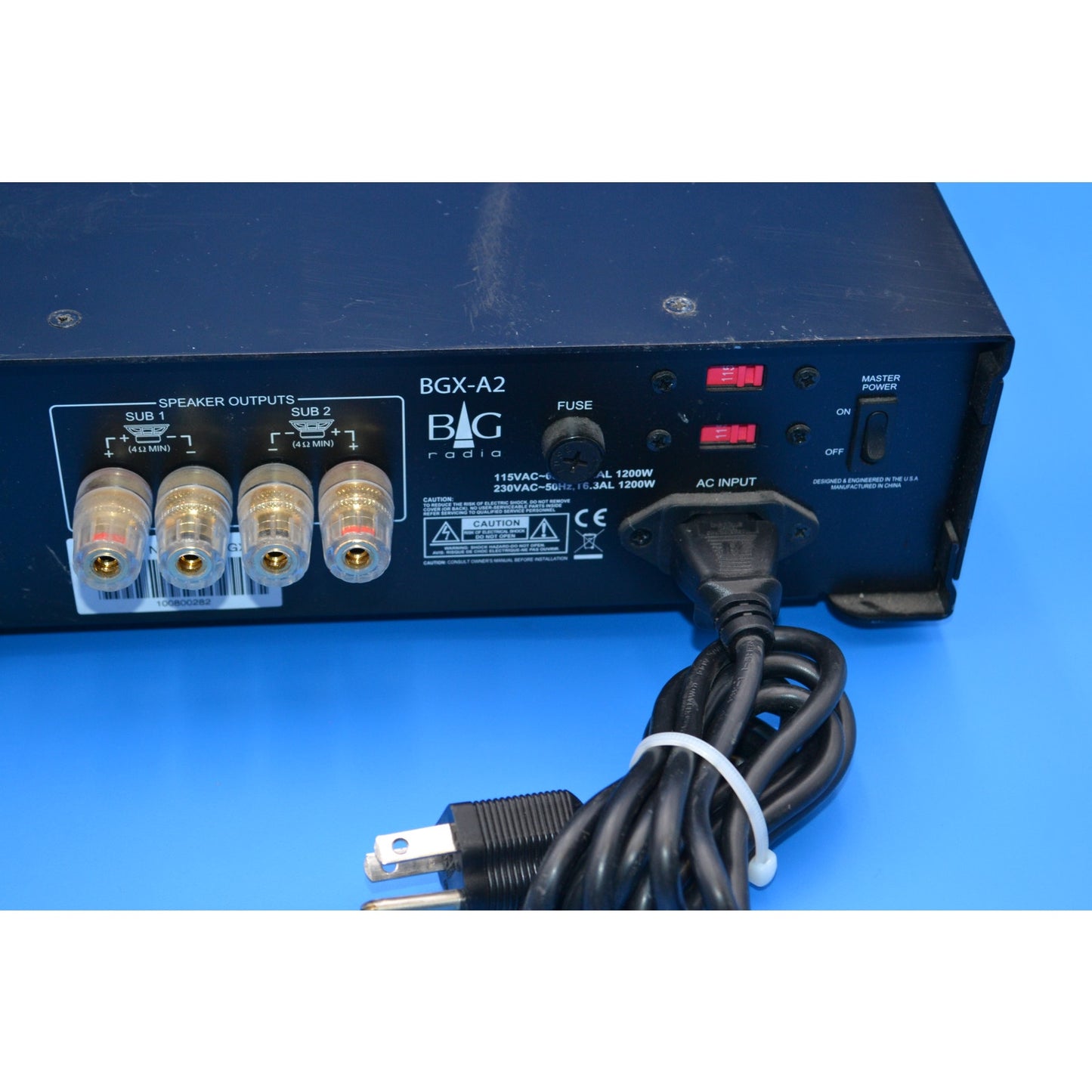 BG Radia BGX-A2 Subwoofer Amplifier