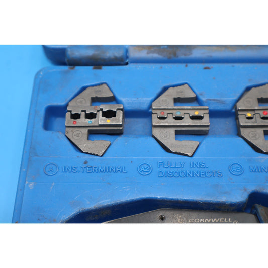 Cornwell CTGQRC6 6pc Quick Change Ratcheting Crimper Set