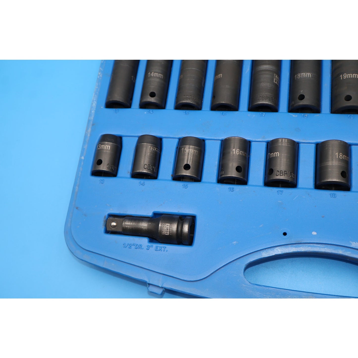 Cornwell CBPI3M32S 32PC Impact Socket Set, 1/2" Drive
