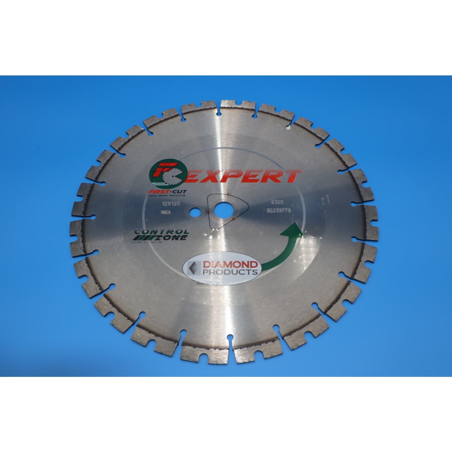 Diamond Products First Cut Expert 12x125xUNV 12" High Speed Diamond Blade, 6300, 1801509