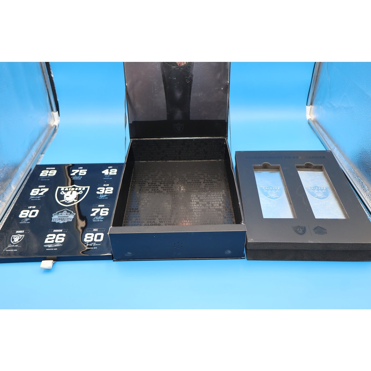 Las Vegas Raiders Allegiant Stadium 2022 Season Ticket Members Gift Box